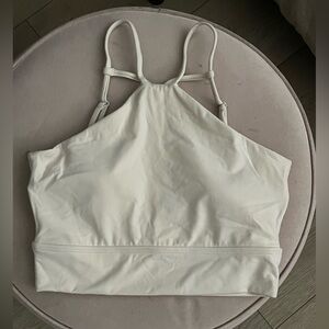 BuffBunny Cream Sports Bra